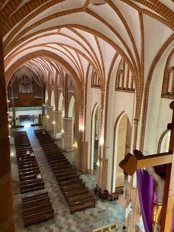 Warto było wejście do wieży i zobaczyć z góry taki widok