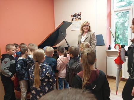 Wizyta przedszkolaków w Pyrzyckiej Szkole Muzycznej