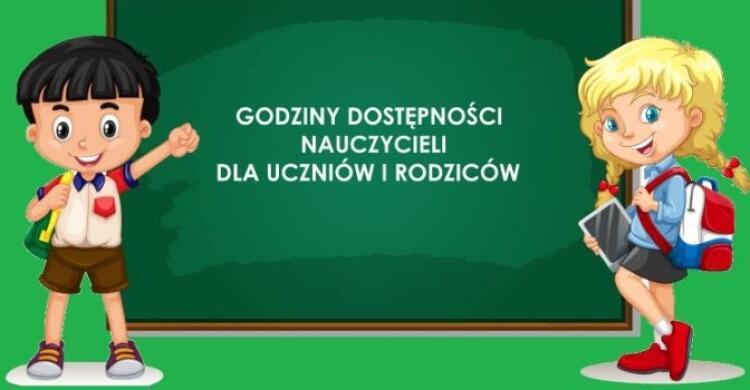 Godziny Dostępności Konsultacji Nauczycieli Dla Rodziców I Uczniów W Roku Szkolnym 2022 2023 3901