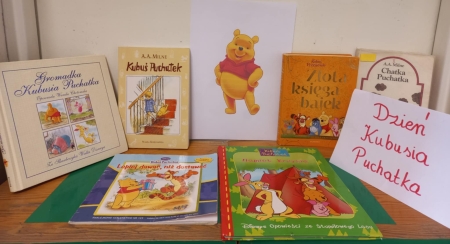 Dzień Kubusia Puchatka w bibliotece szkolnej