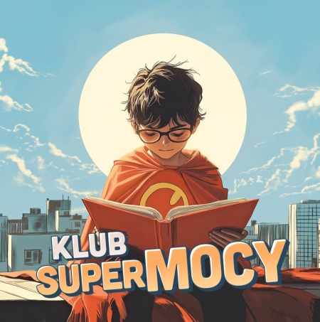 Klub Supermocy w bibliotece szkolnej