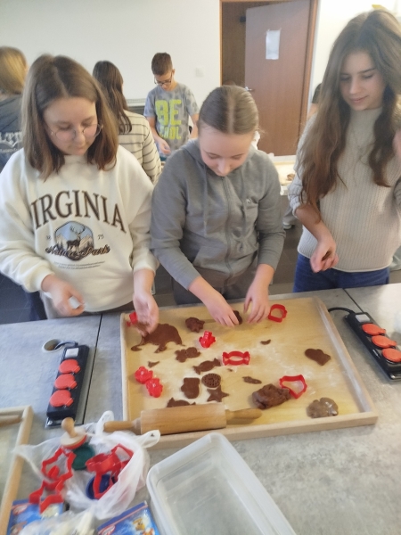 Przygotowania do świąt w klasie 6B...