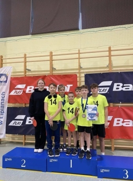 Mistrzostwa Szkół Powiatu Pyrzyckiego w Tenisie Stołowym