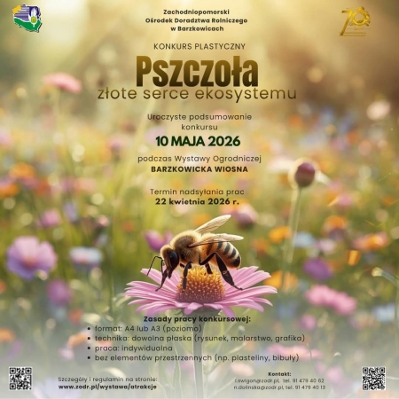 Konkurs plastyczny „Pszczoła - złote serce ekosystemu''