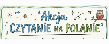 Akcja ''Czytanie na polanie''