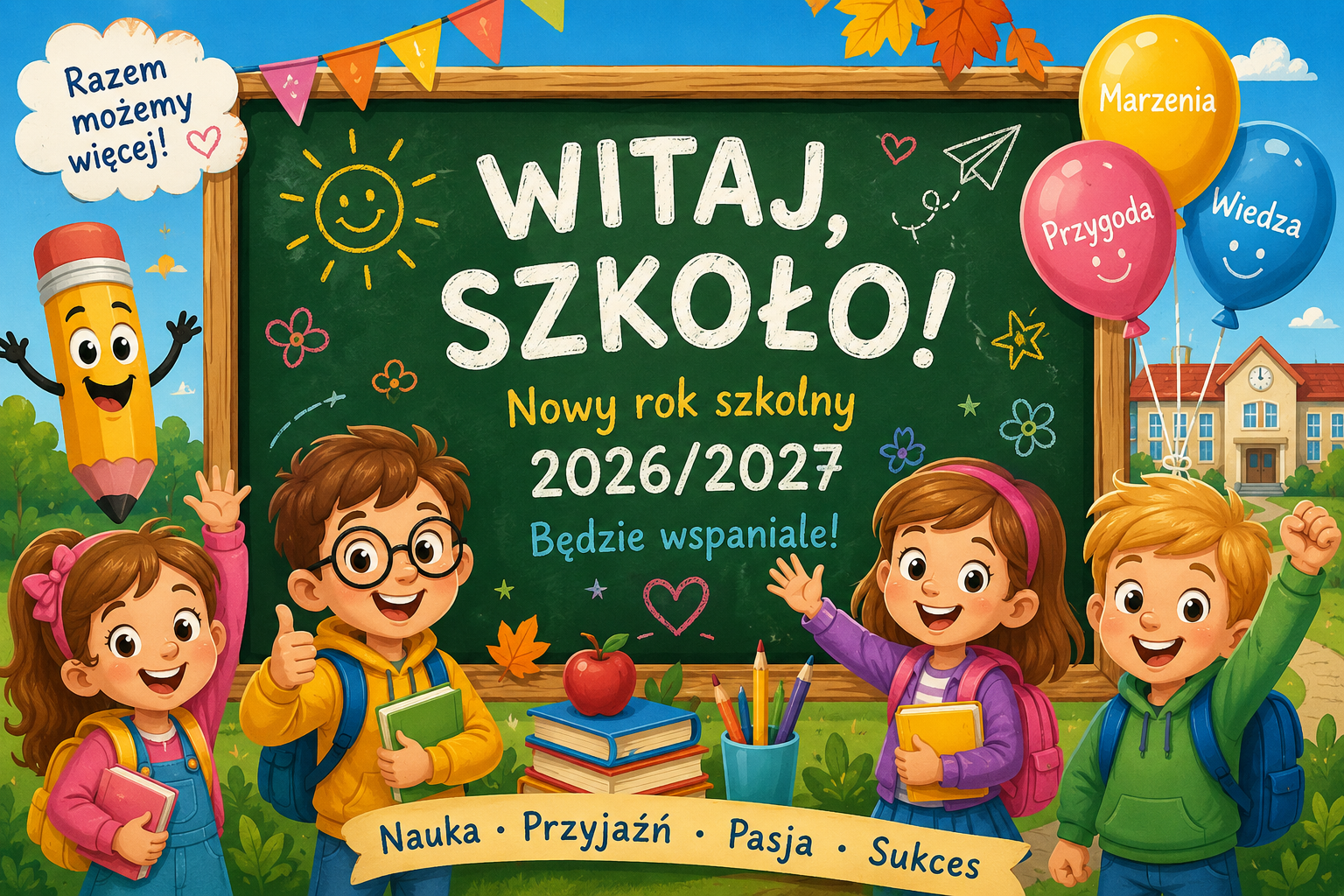 Nowy rok szkolny 2026/2027 rozpoczęty!