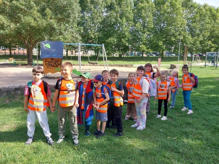 Piknik integracyjny klasy 1c