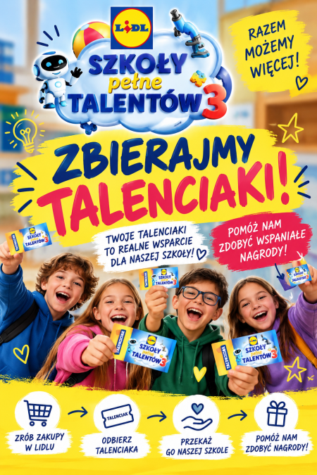 Kochani, wciąż zbieramy Talenciaki! 